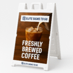 A-Frame Sidewalk Sign Stand