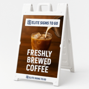 A-Frame Sidewalk Sign Stand