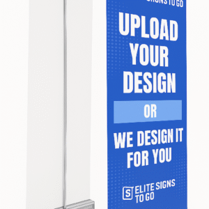 Silver Single Side Retractable Banner Stand