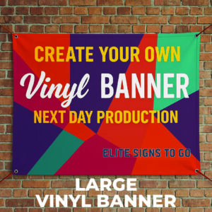 Vinyl Banner - Large