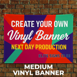 Vinyl Banner - Medium